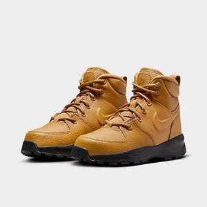 Nike Tan and Black Combat Moto Boots/Vegan Leather PRESTINE👌NWT/NWB *unworn*